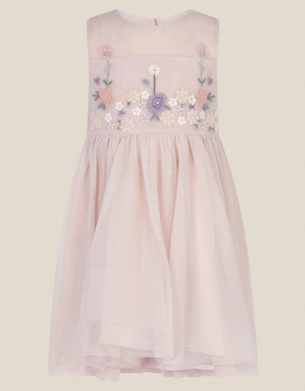 Robe monsoon sans manches Baby Matilda rose pour fête
