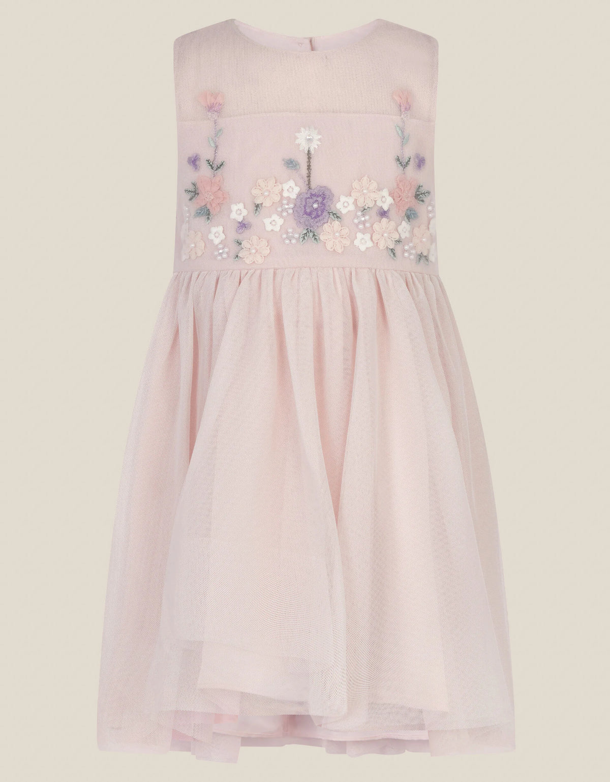 Robe monsoon sans manches Baby Matilda rose pour fête