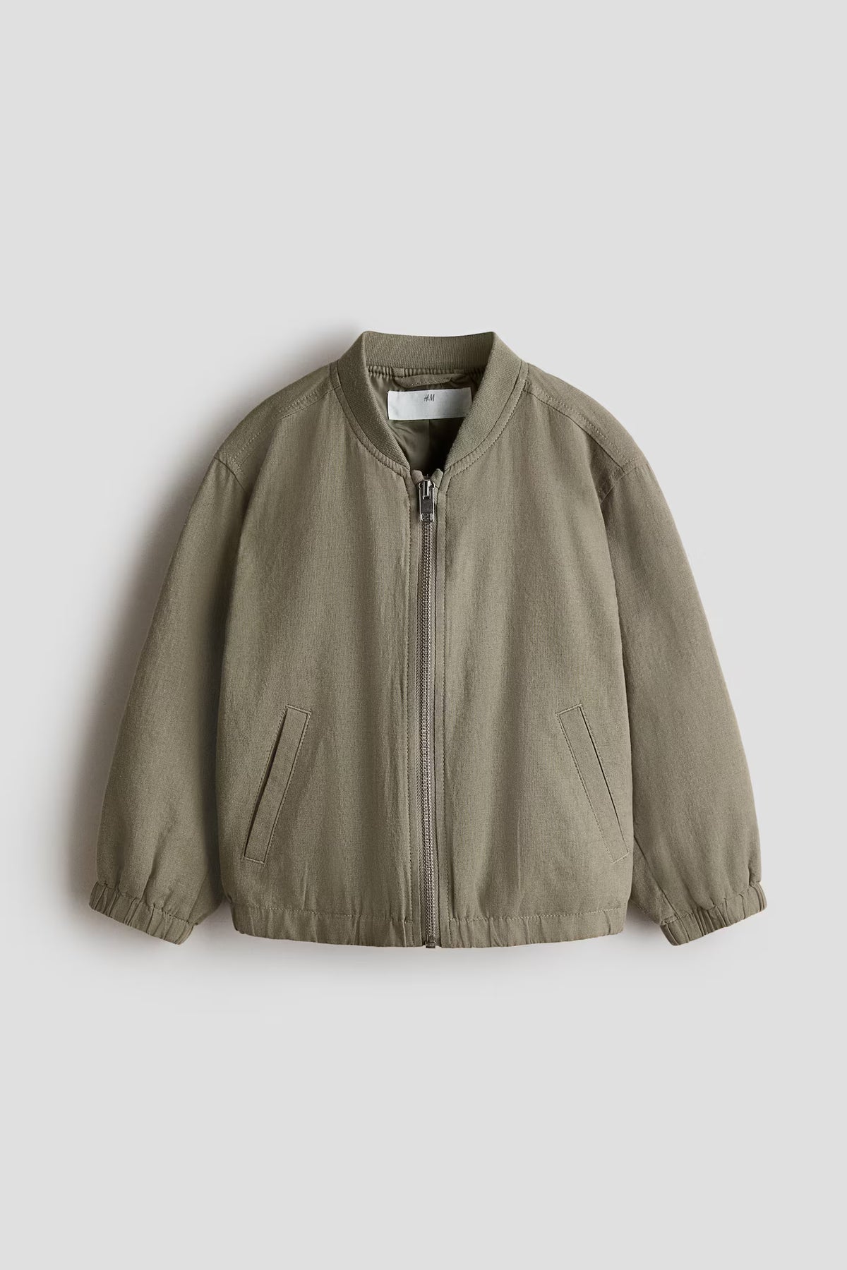 Bomber en lin mélangé H&M