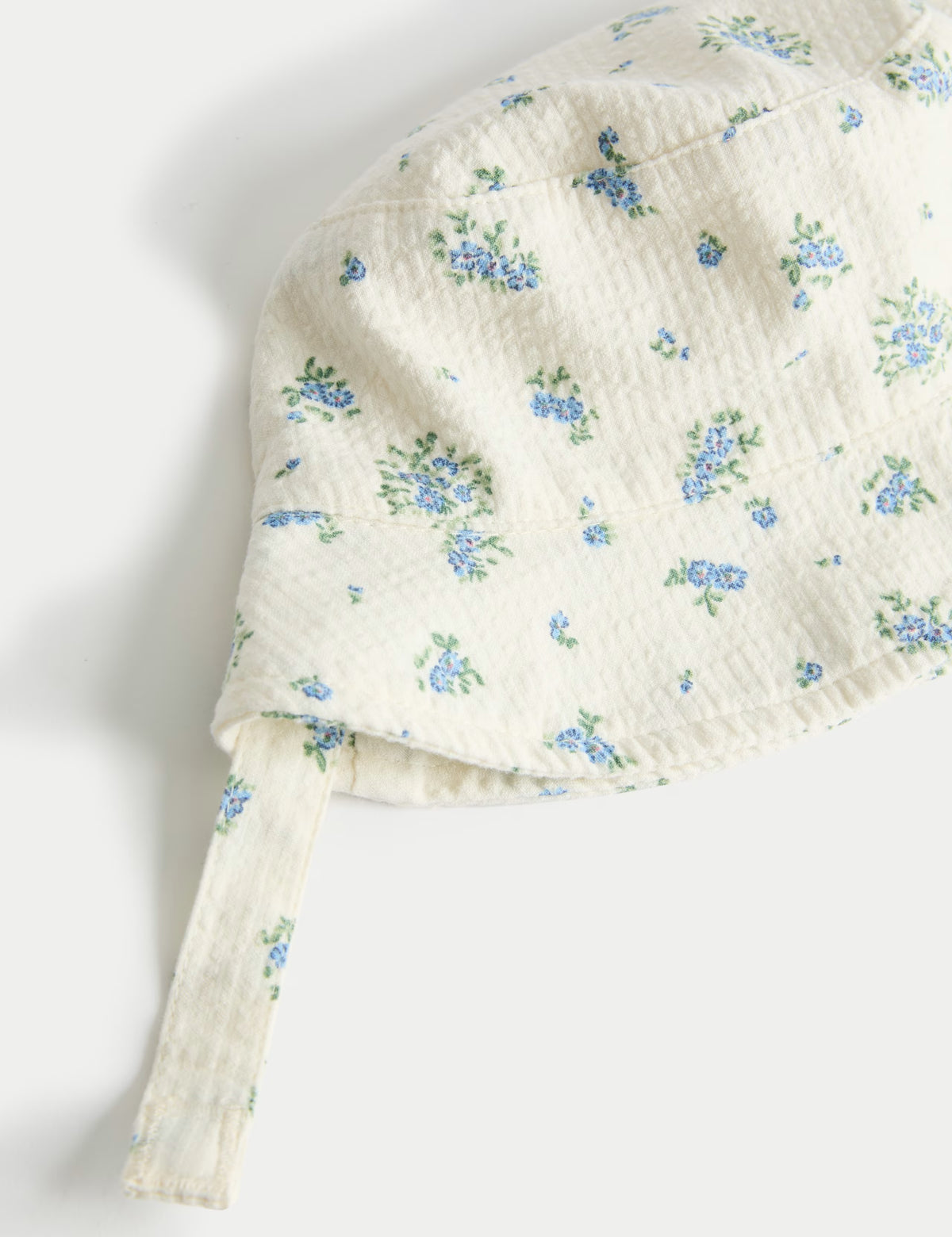 Ensemble 2 pièces en pur coton avec robe et chapeau assorti