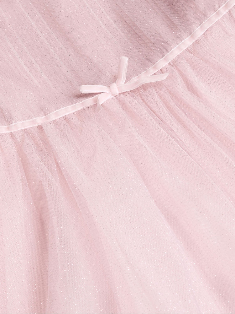Robe de soirée Monsoon Remi Rose à paillettes appliquées