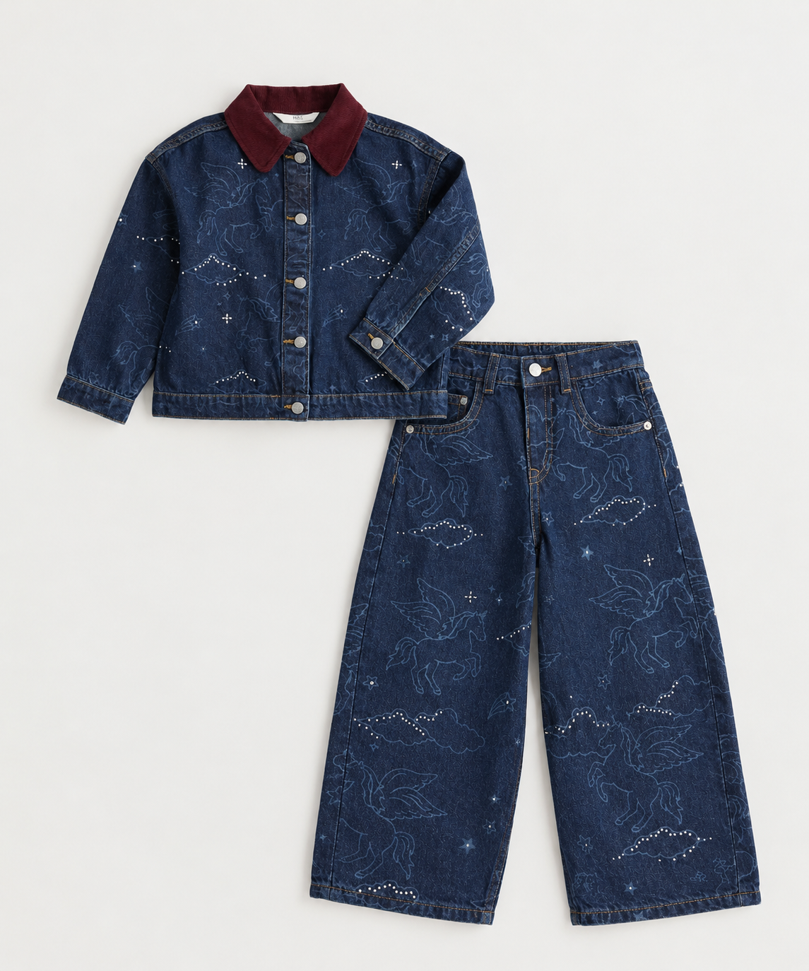 Ensemble veste et jean en denim M&S