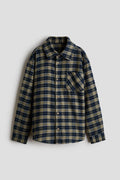 Chemise à carreaux en coton H&M