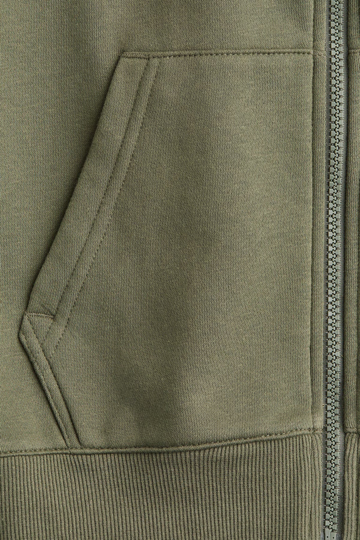 Sweat à capuche zippé H&M