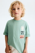 T-shirt imprimé en coton Sunset in LA H&M