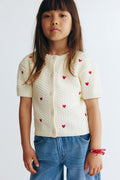 Gilet à manches courtes cœur H&M