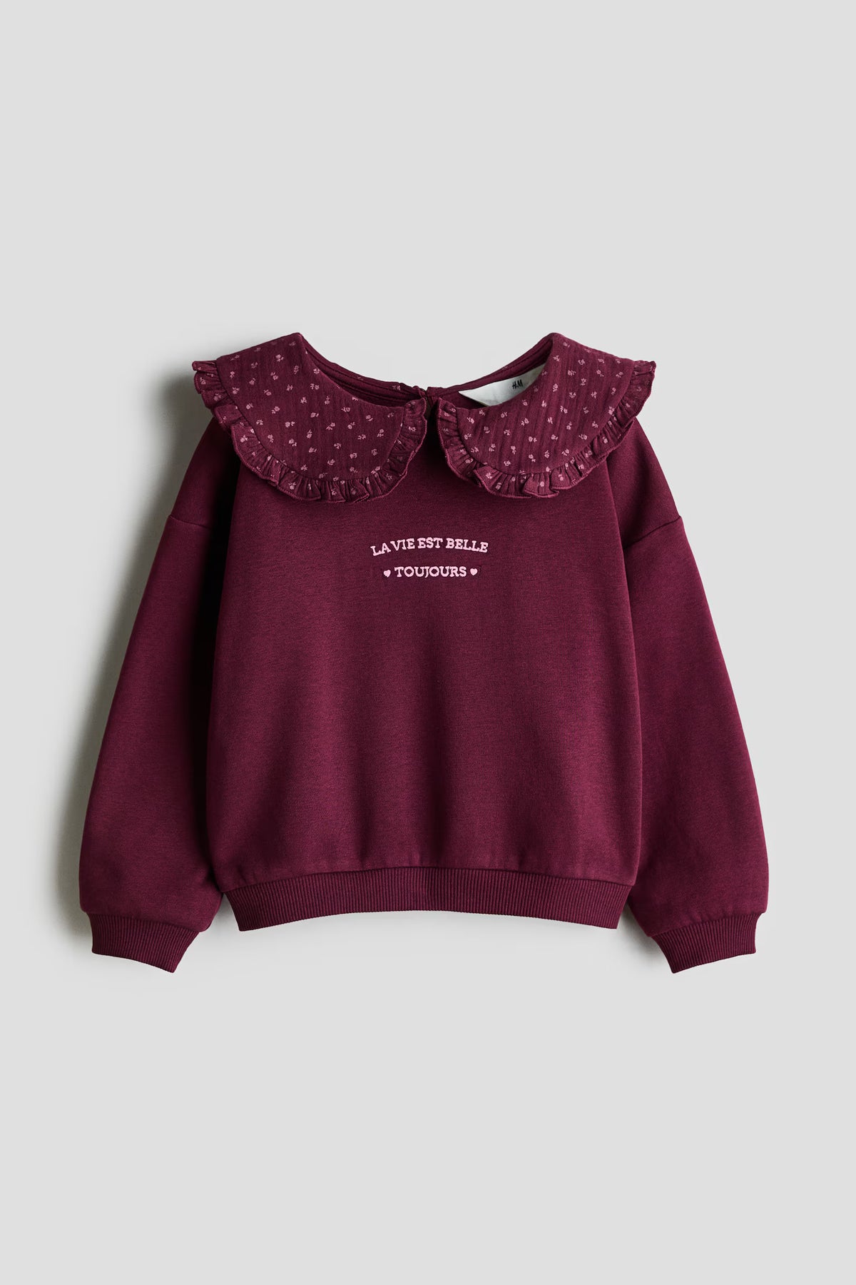 Sweat-shirt avec col H&M