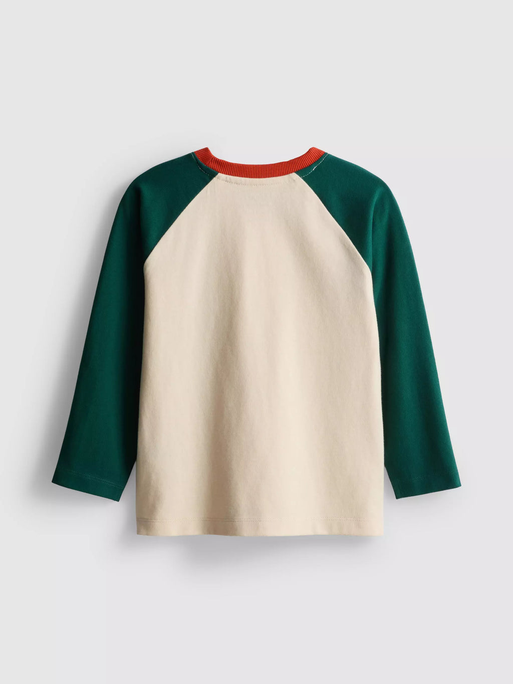 T-shirt en pur coton à manches longues
