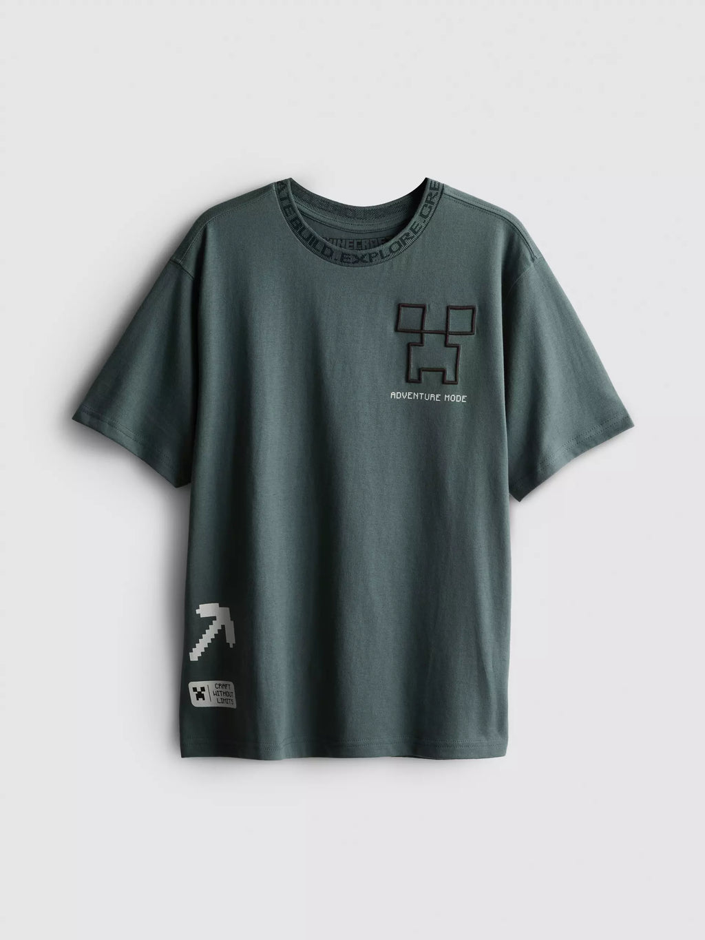 T-shirt Minecraft à manches courtes, en 100 % coton PRIMARK