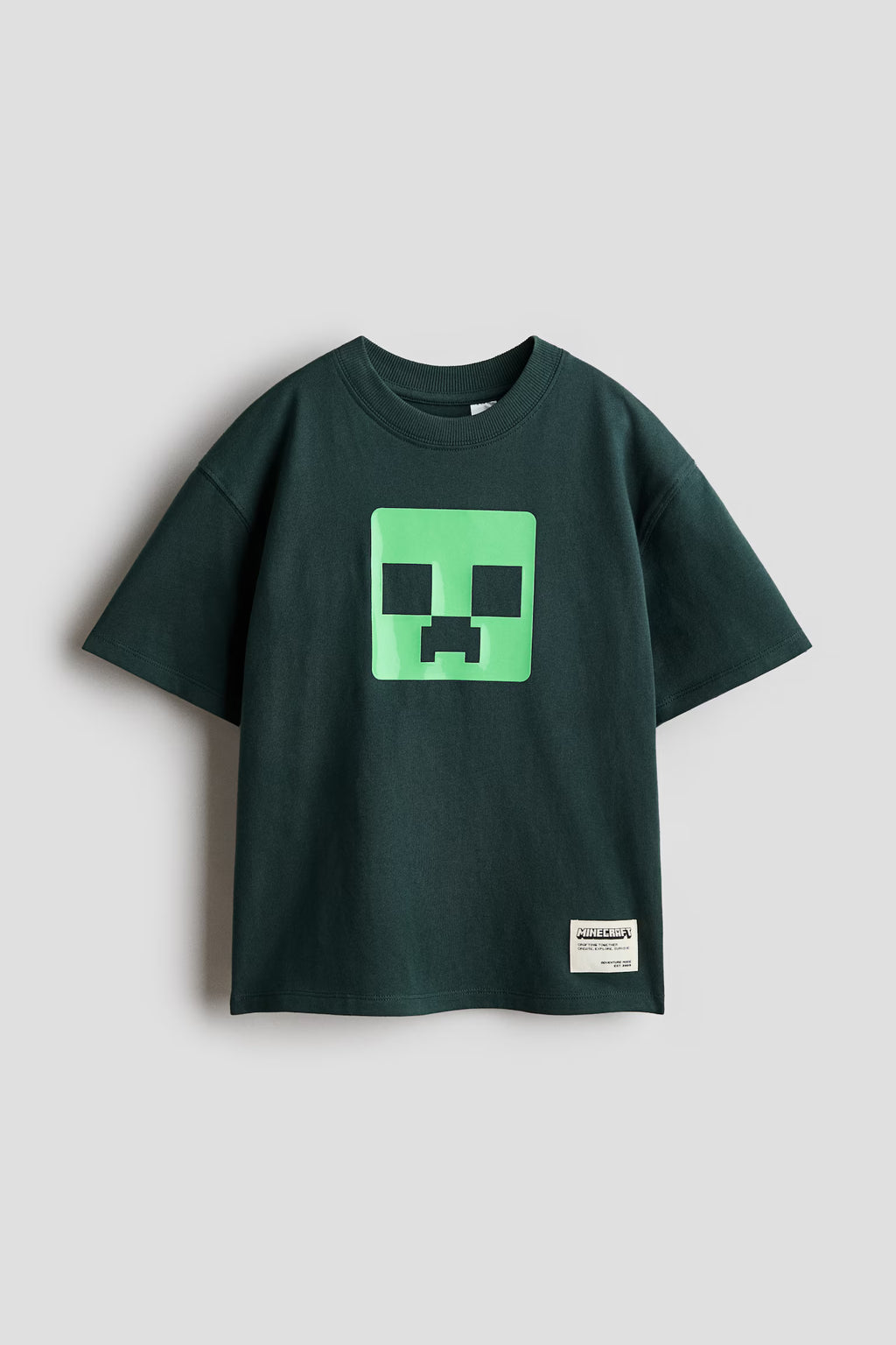 T-shirt imprimé oversize MINECRAFT