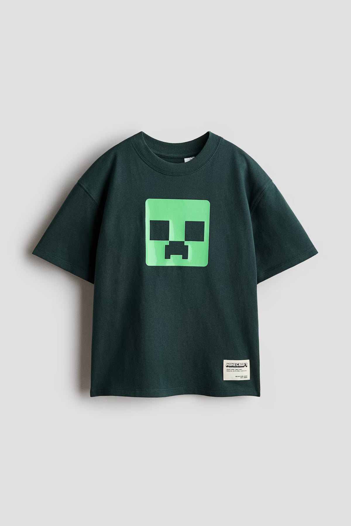 T-shirt imprimé oversize MINECRAFT