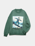 Sweat-shirt en coton riche M&S