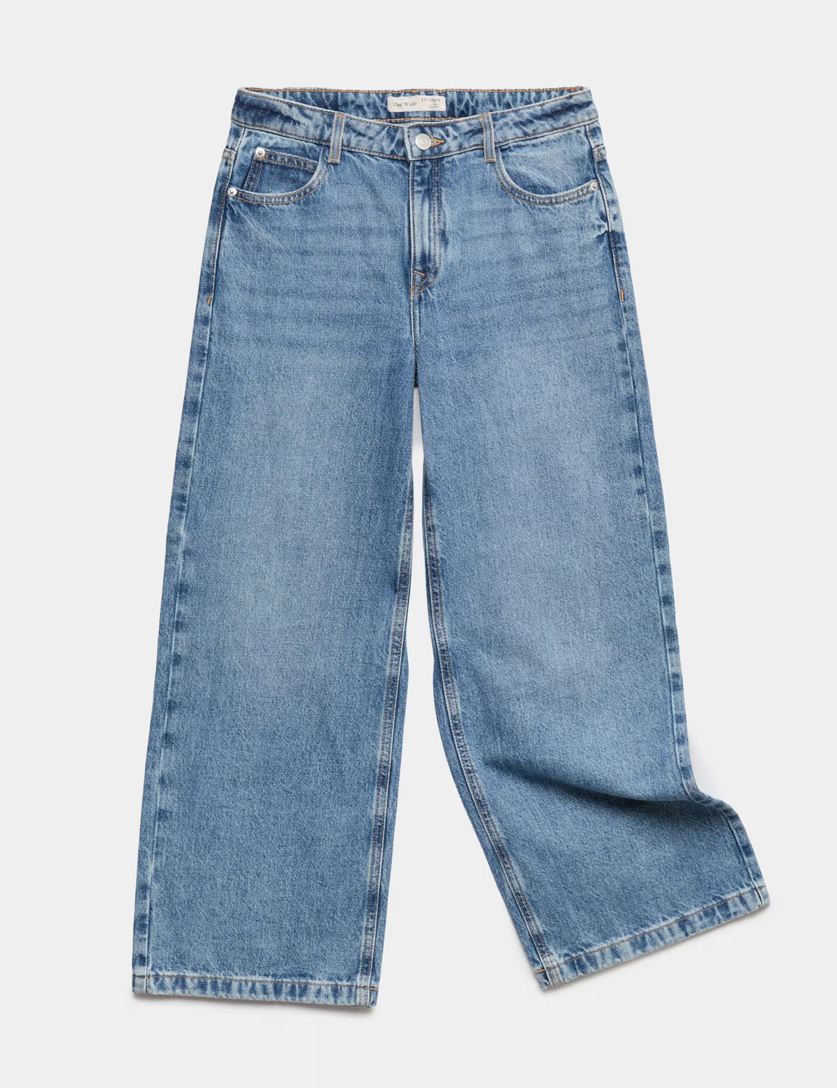 Jeans en denim à jambes larges M&S