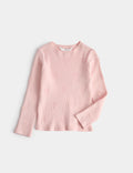 Haut tricoté texturé en forme de cœur M&S
