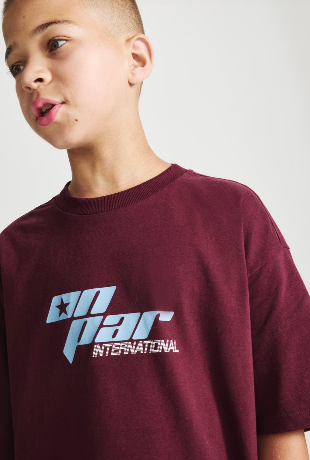 T-shirt de golf en pur coton avec logo