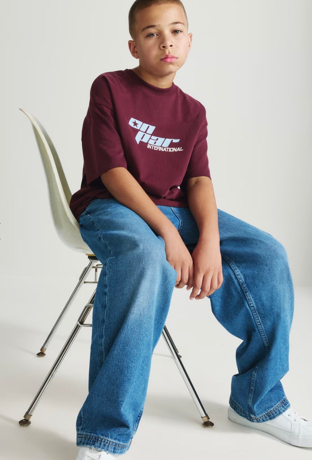T-shirt de golf en pur coton avec logo