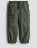 PANTALON JOGGER CARGO EN COTON