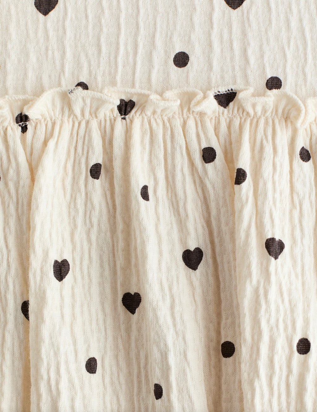 ROBE FROISSÉE AVEC NŒUDS