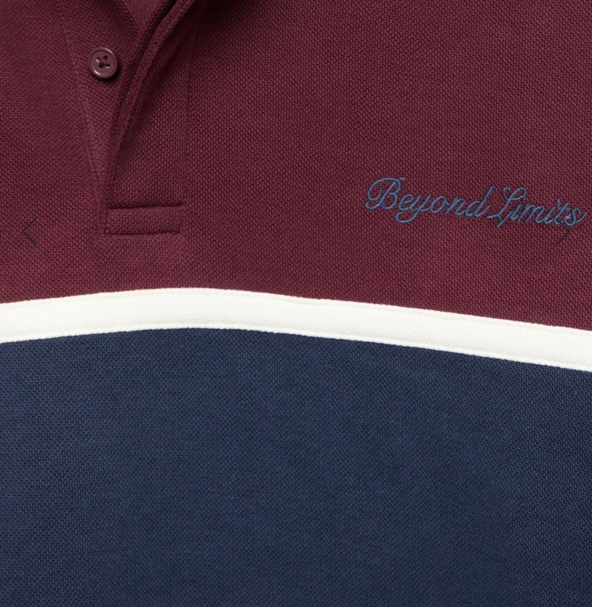 Sweat-shirt de rugby à blocs de couleur riche en coton
