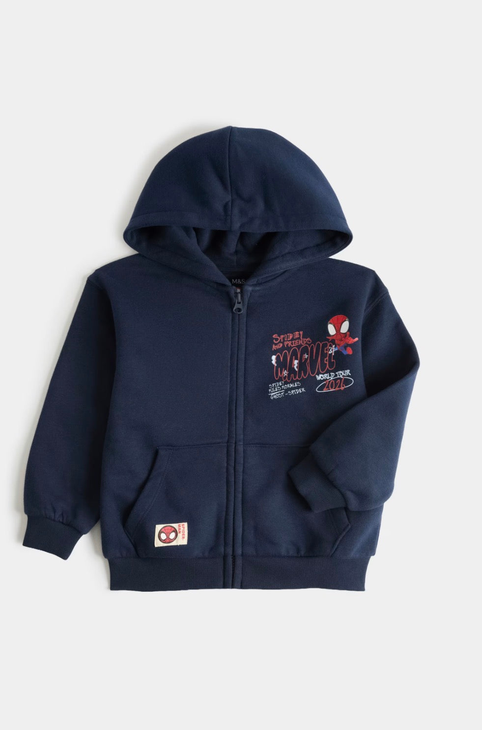 Sweat à capuche Spider-Man™  en coton marks and spencer