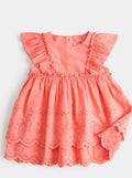 Robe en pur coton brodé marks and spencer