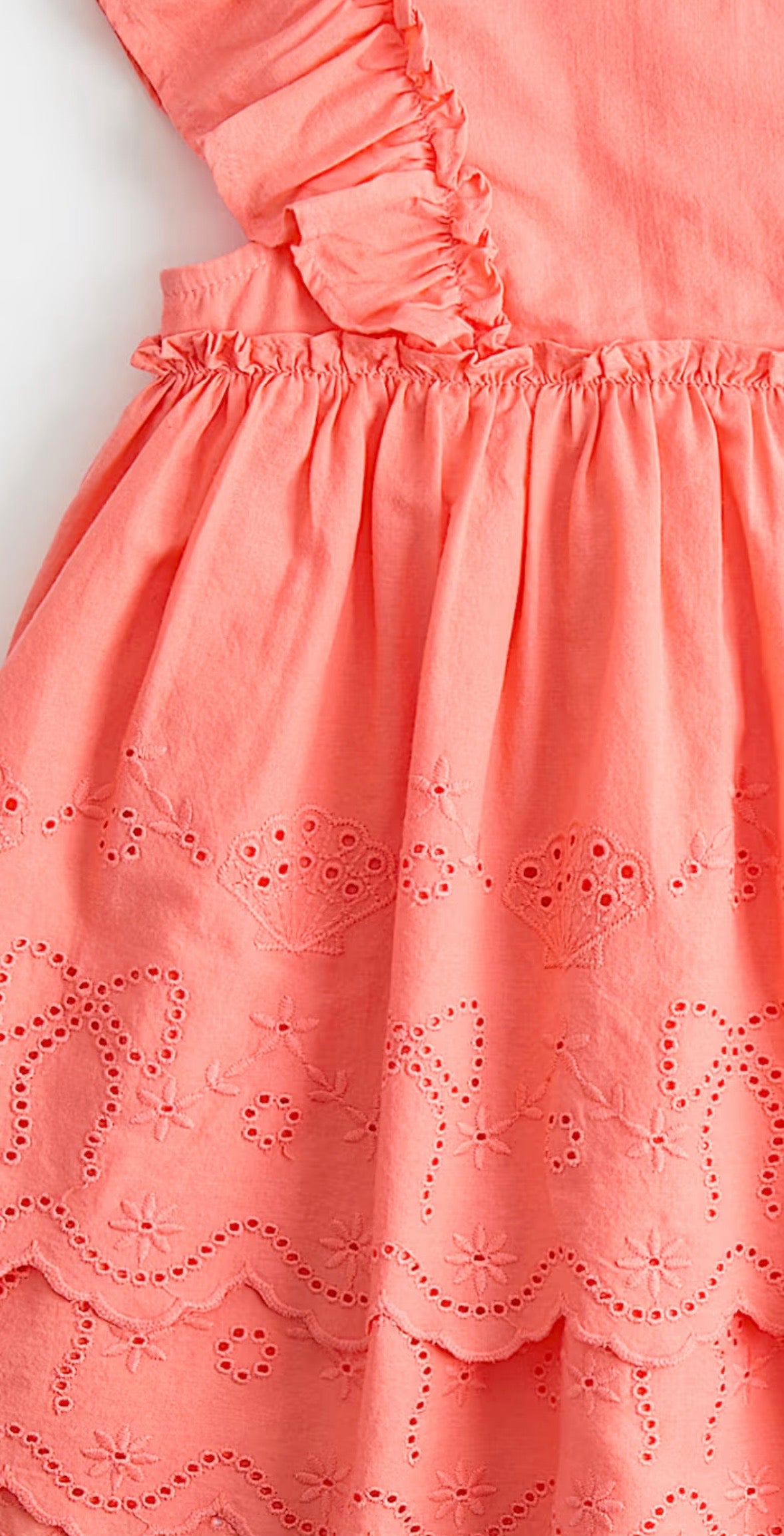 Robe en pur coton brodé marks and spencer