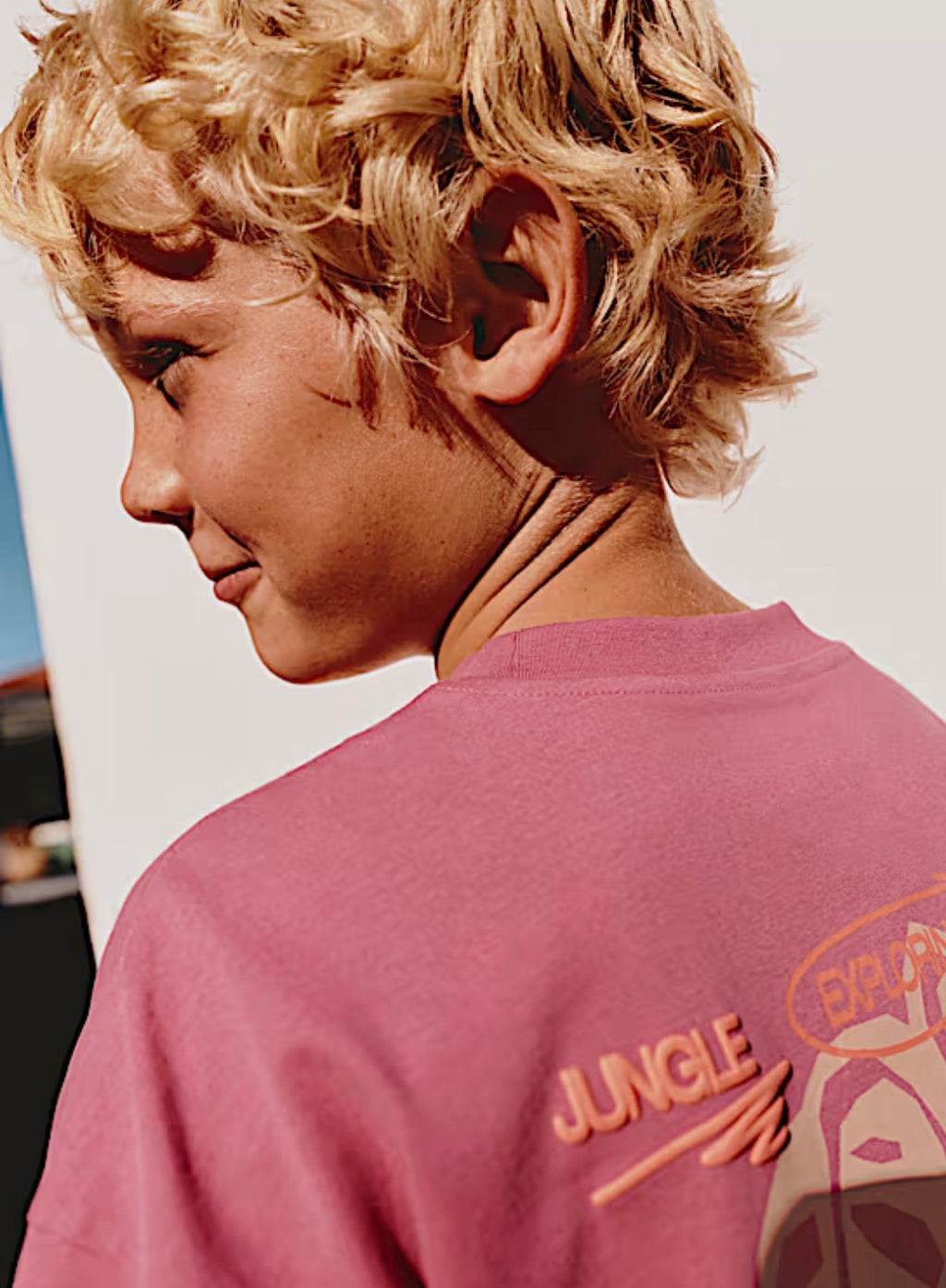 T-shirt graphique en pur coton Bali Adventure