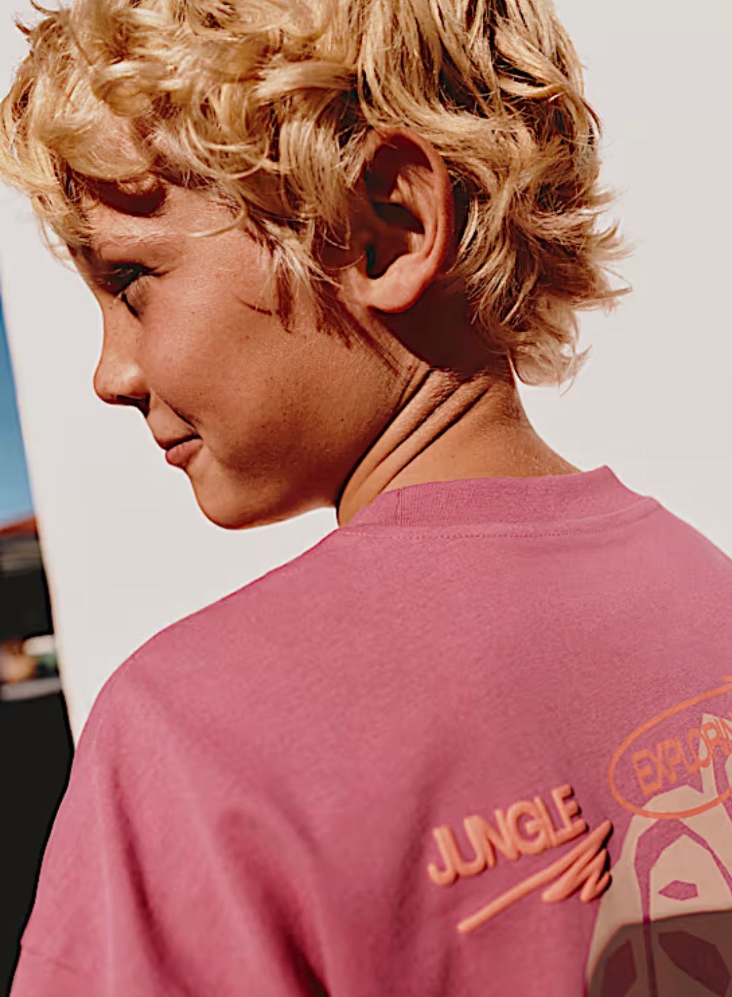 T-shirt graphique en pur coton Bali Adventure