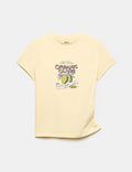 T-shirt bébé en coton , motif olives