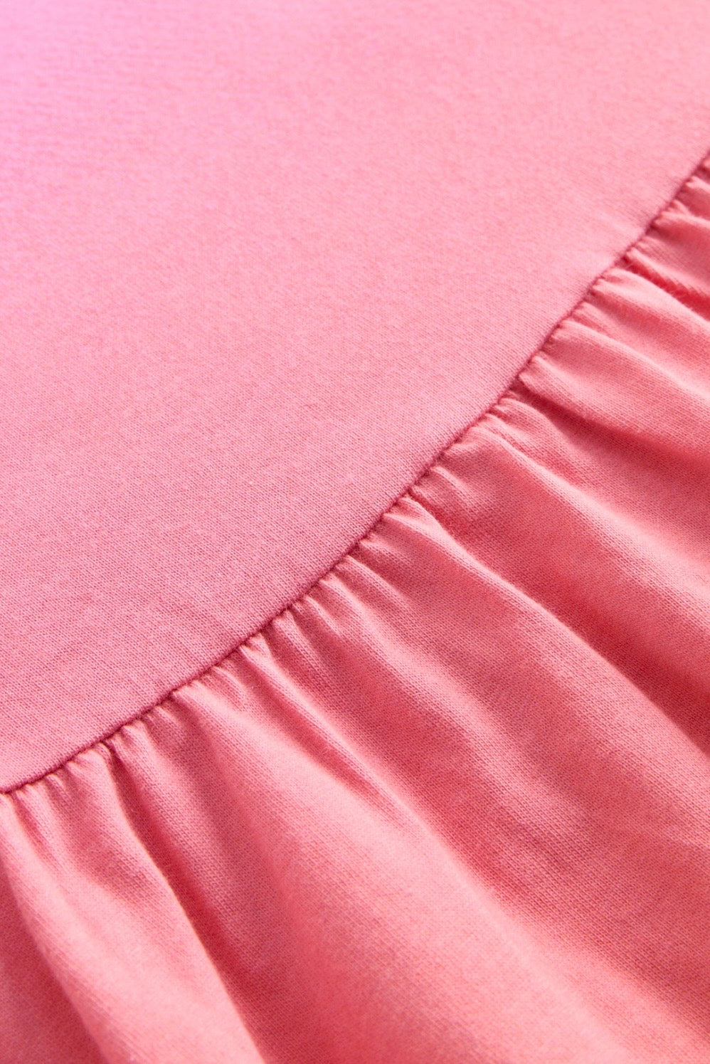 Robe sans manches en pur coton ombré