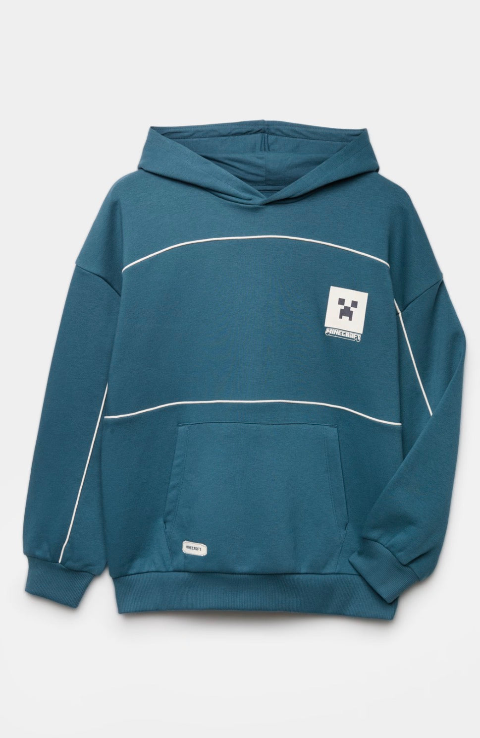 Sweat à capuche graphique Minecraft™ riche en coton
