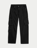 Jeans cargo en pur coton M&S