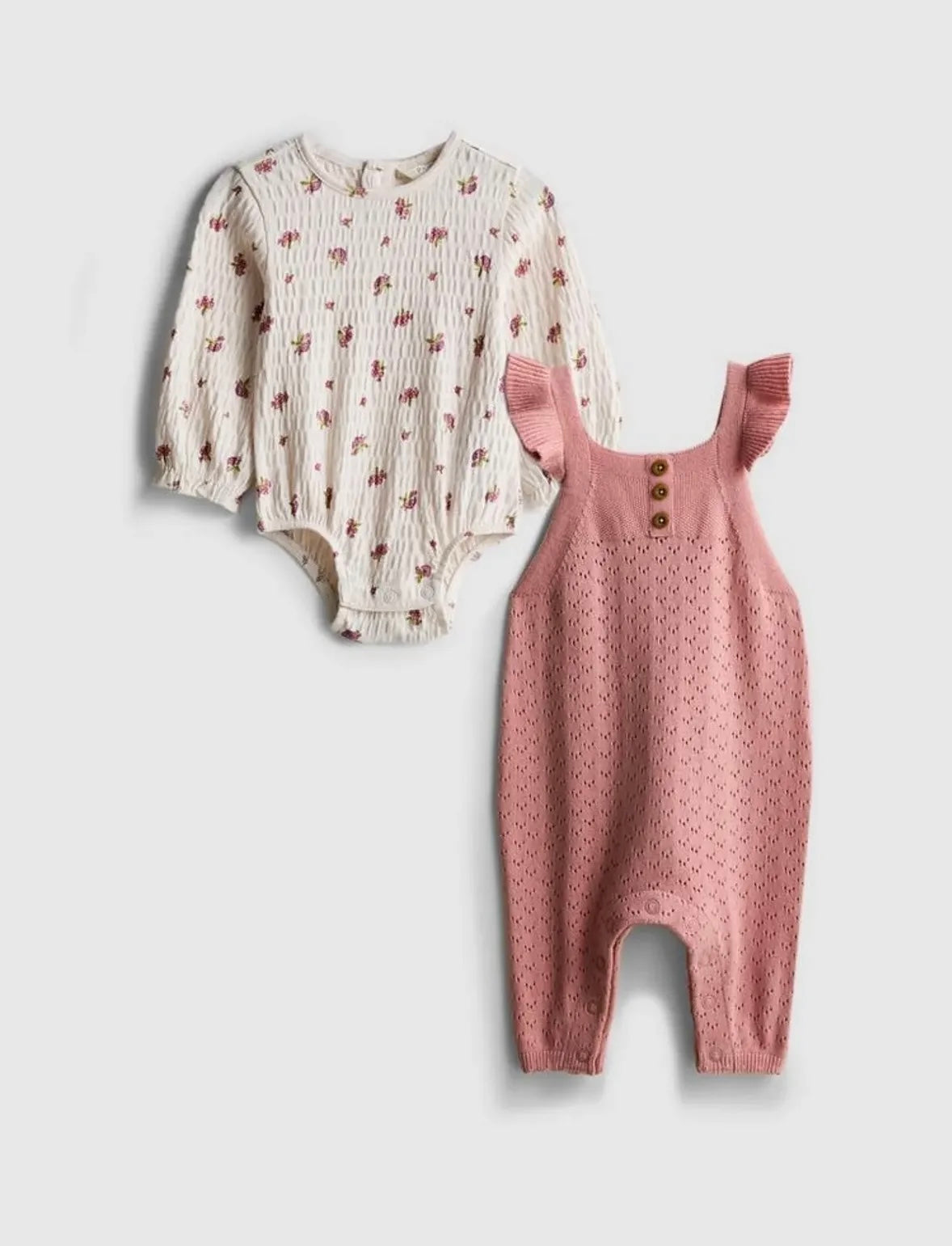 Salopette 2 pièces à petits motifs floraux PRIMARK