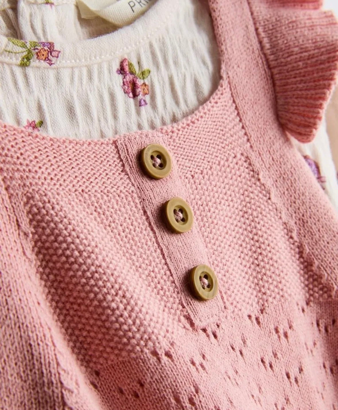 Salopette 2 pièces à petits motifs floraux PRIMARK