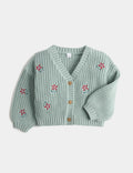 Gilet en coton pur à col en V et imprimé floral M&S