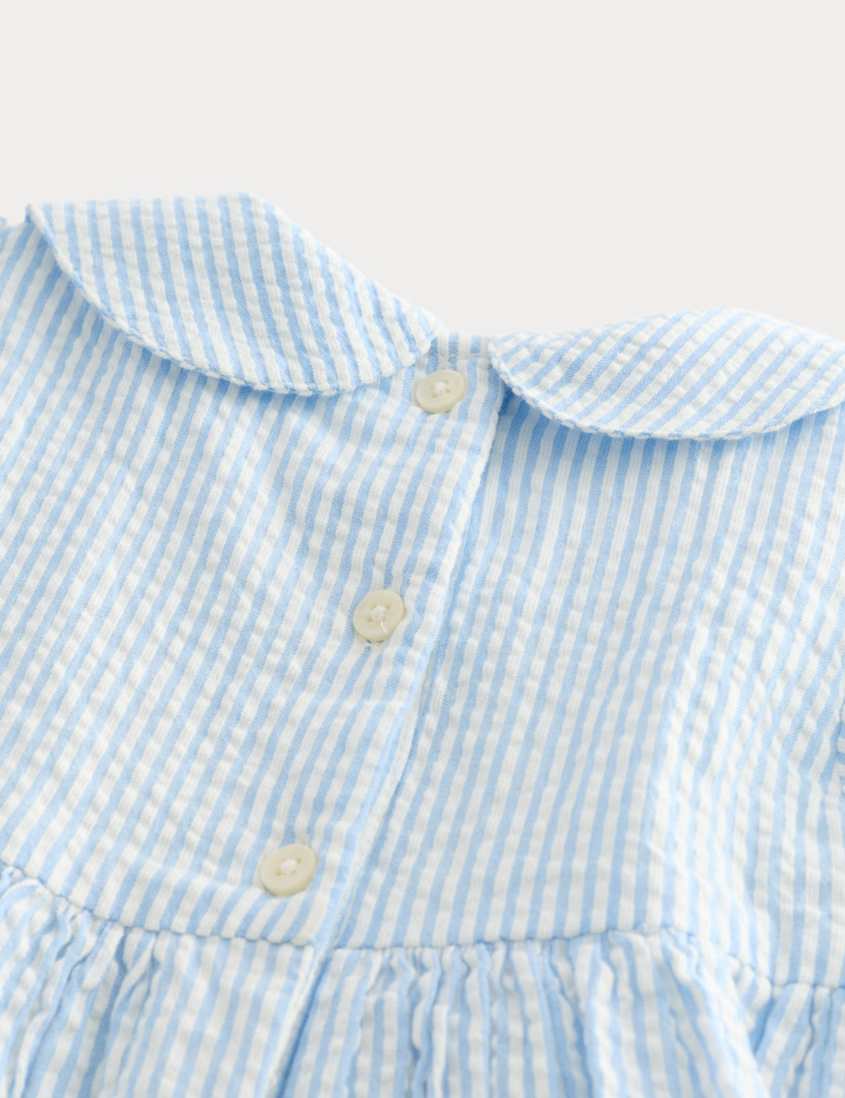 Ensemble robe en pur coton avec bloomer