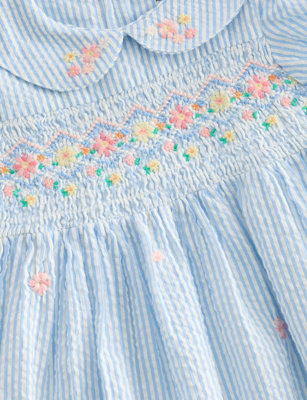 Ensemble robe en pur coton avec bloomer