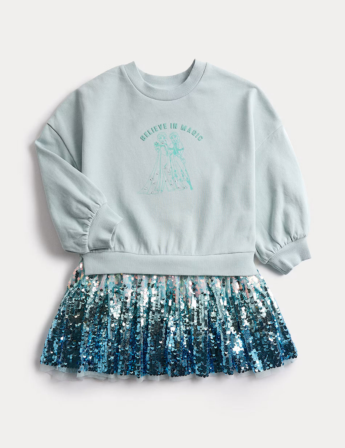 Robe à sequins Frozen™ riche en coton