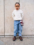 Jean en denim coupe barrel M&S