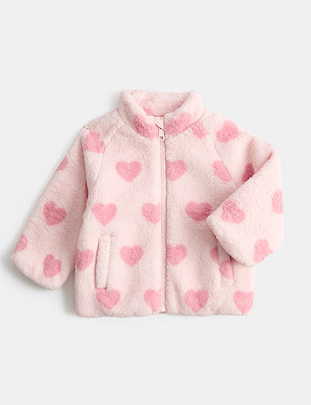 Veste à motif cœur