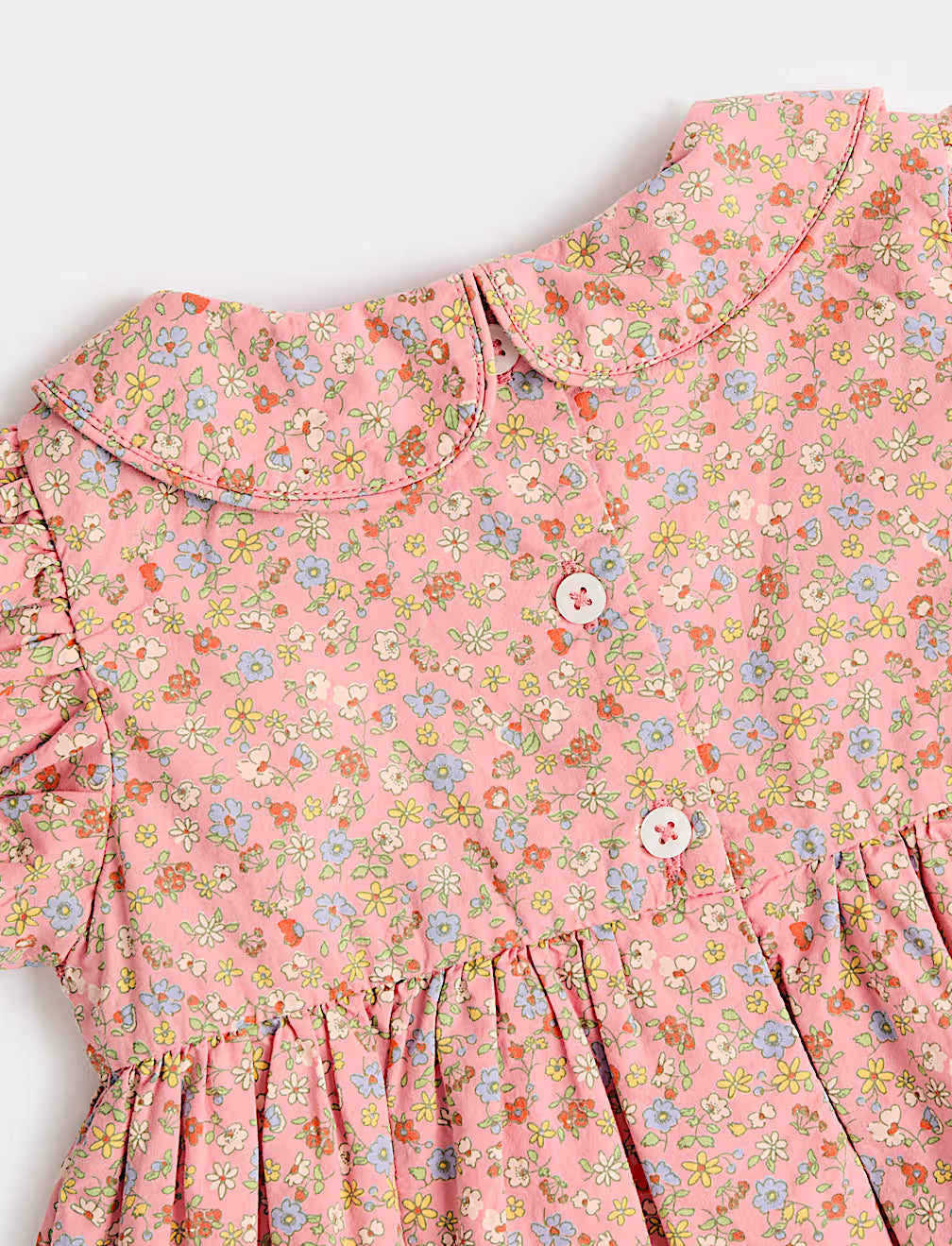 Robe fleurie en pur coton M&S