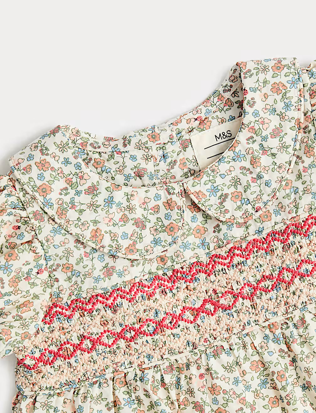 Robe fleurie pur coton