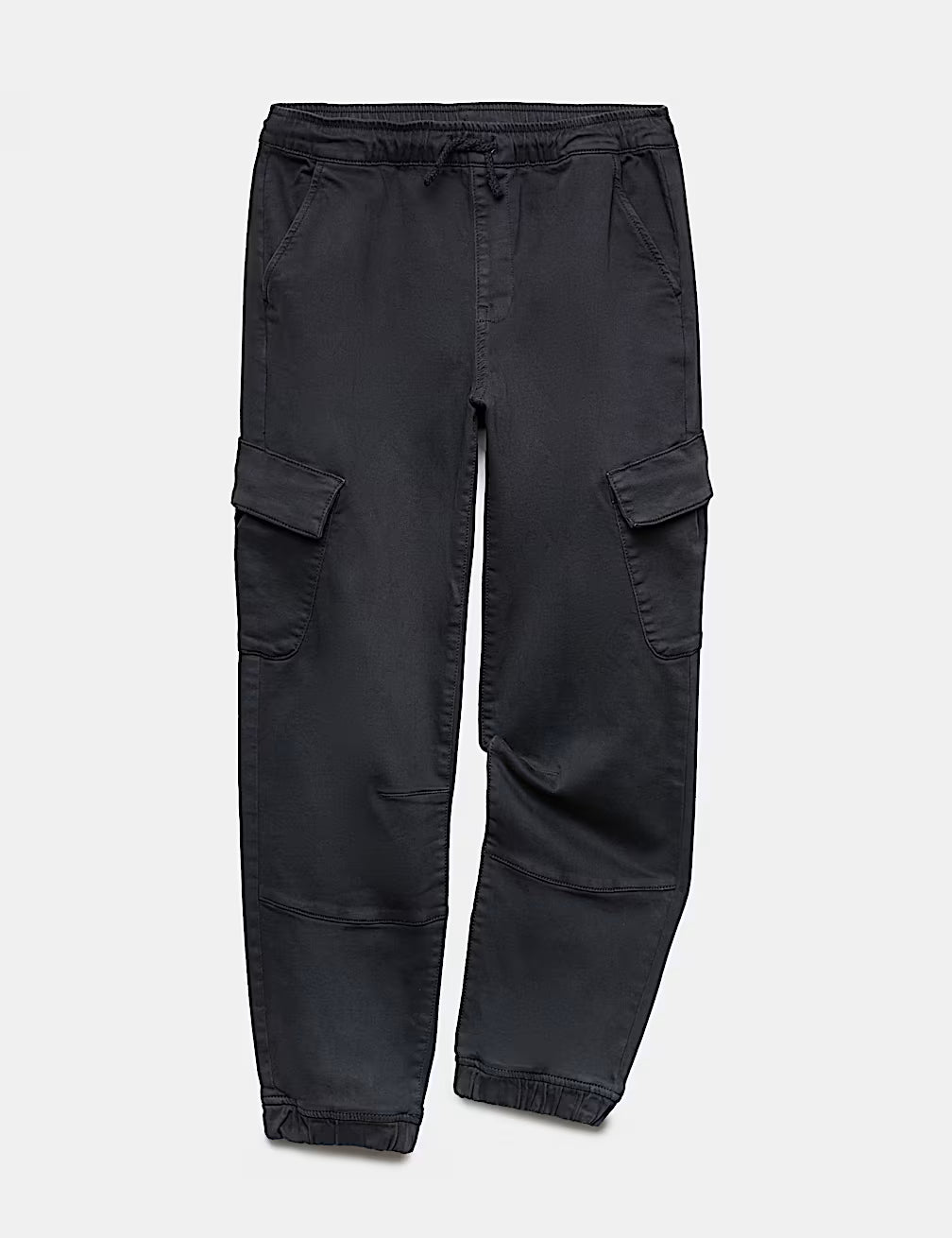 Pantalon cargo en coton extensible M&S