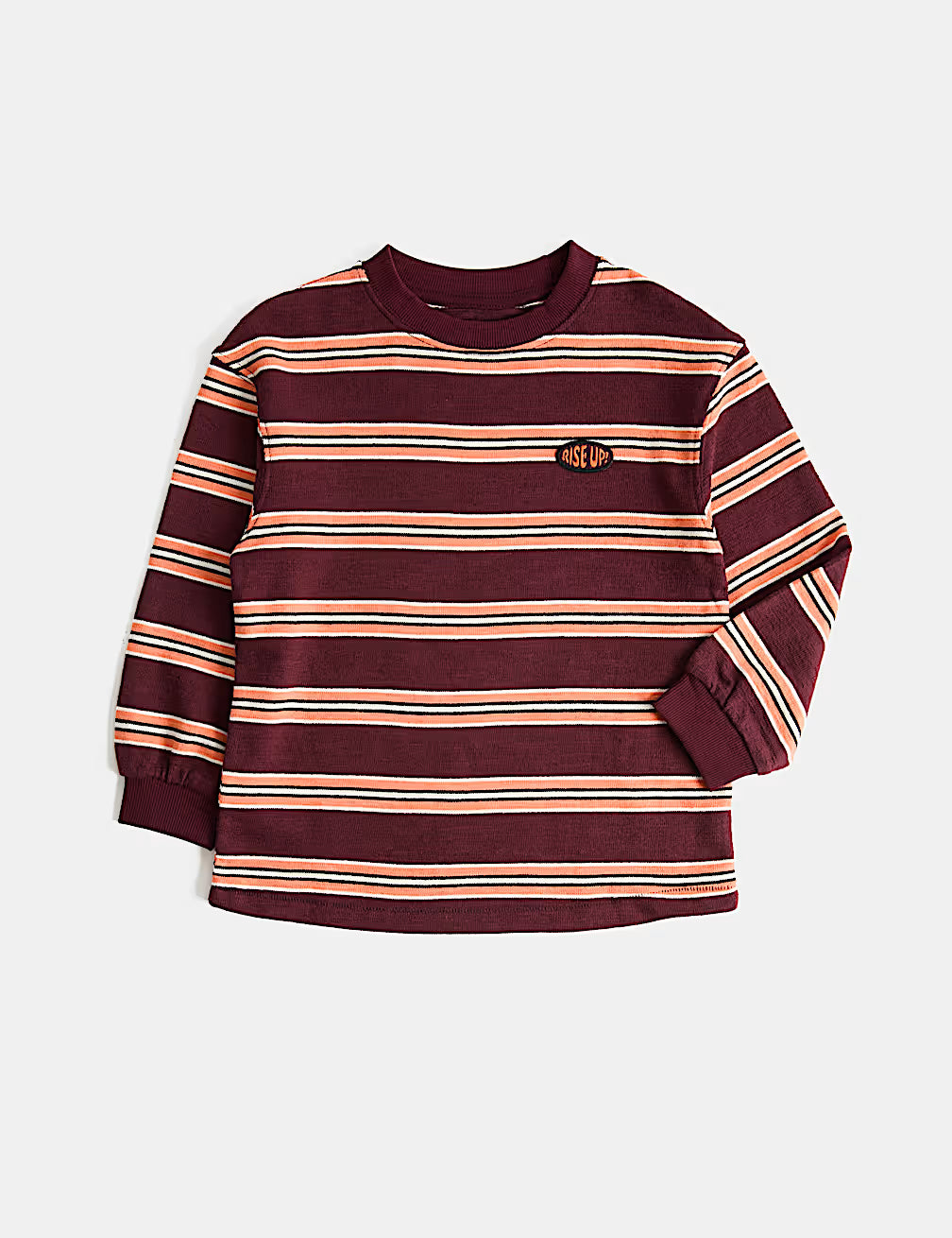 Haut rayé texturé en pur coton M&S