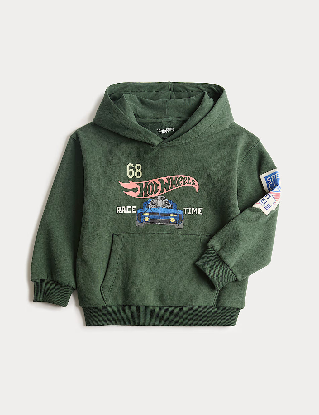 Ensemble Sweat en coton à capuche et short et motif Hot Wheels™ M&S