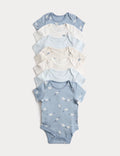 Lot de 7 bodys en pur coton M&S