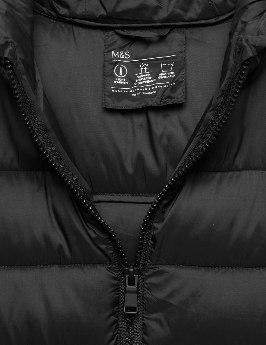 Manteau matelassé léger Stormwear™ M&S