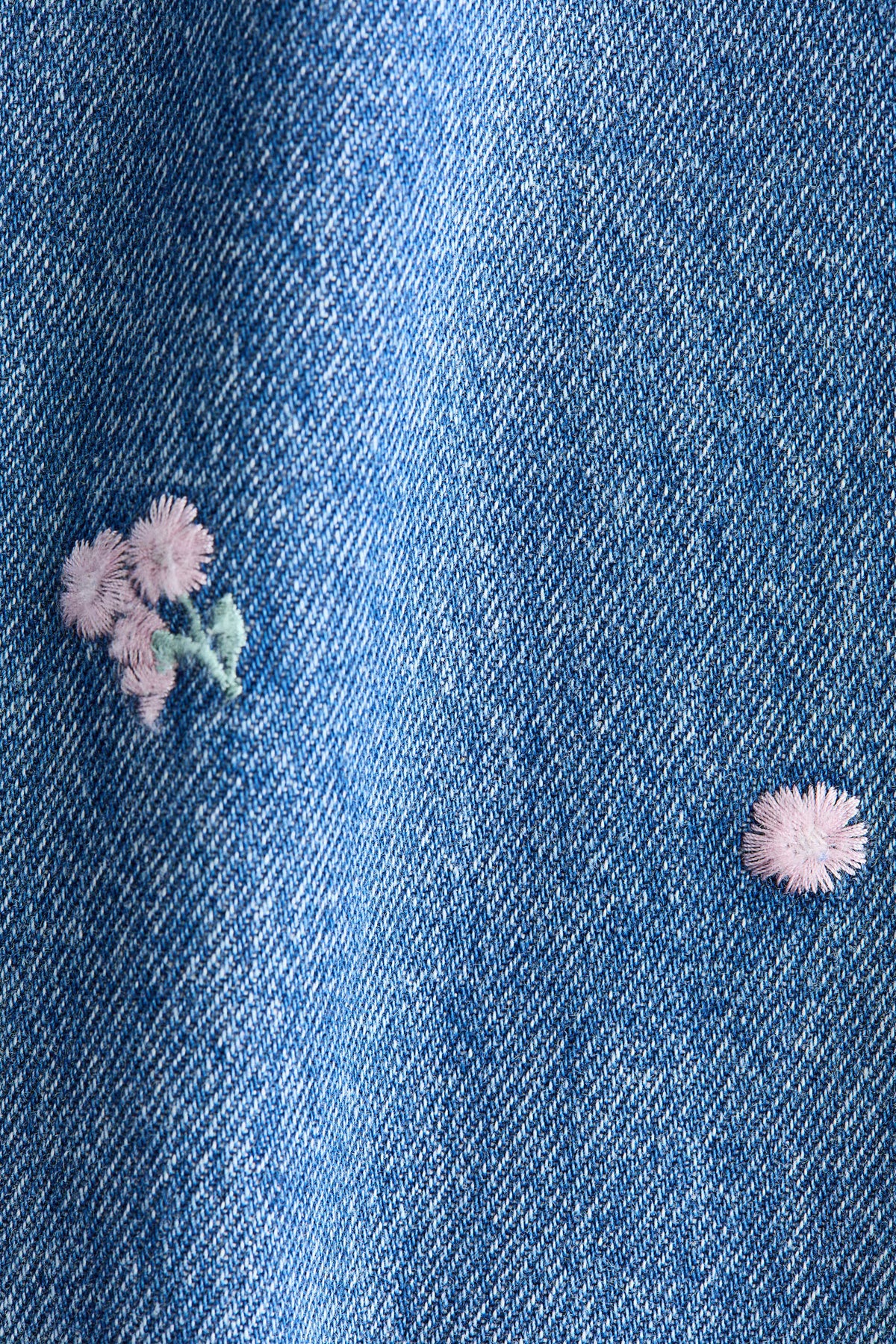 Jean à jambes larges avec motifs