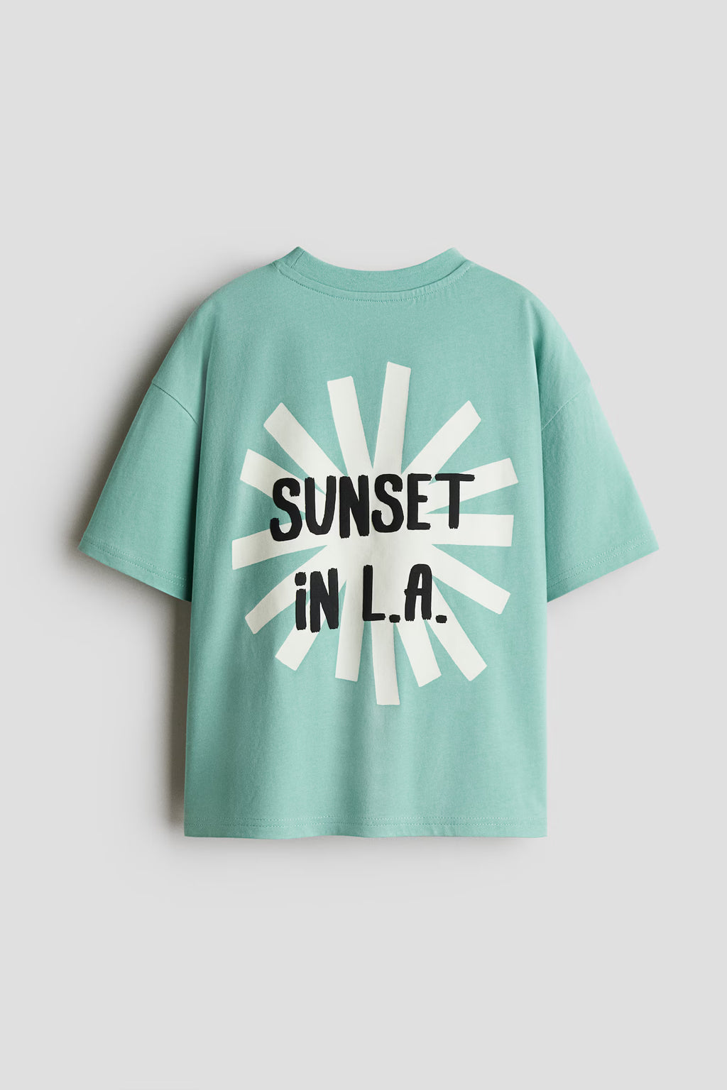T-shirt imprimé en coton Sunset in LA H&M