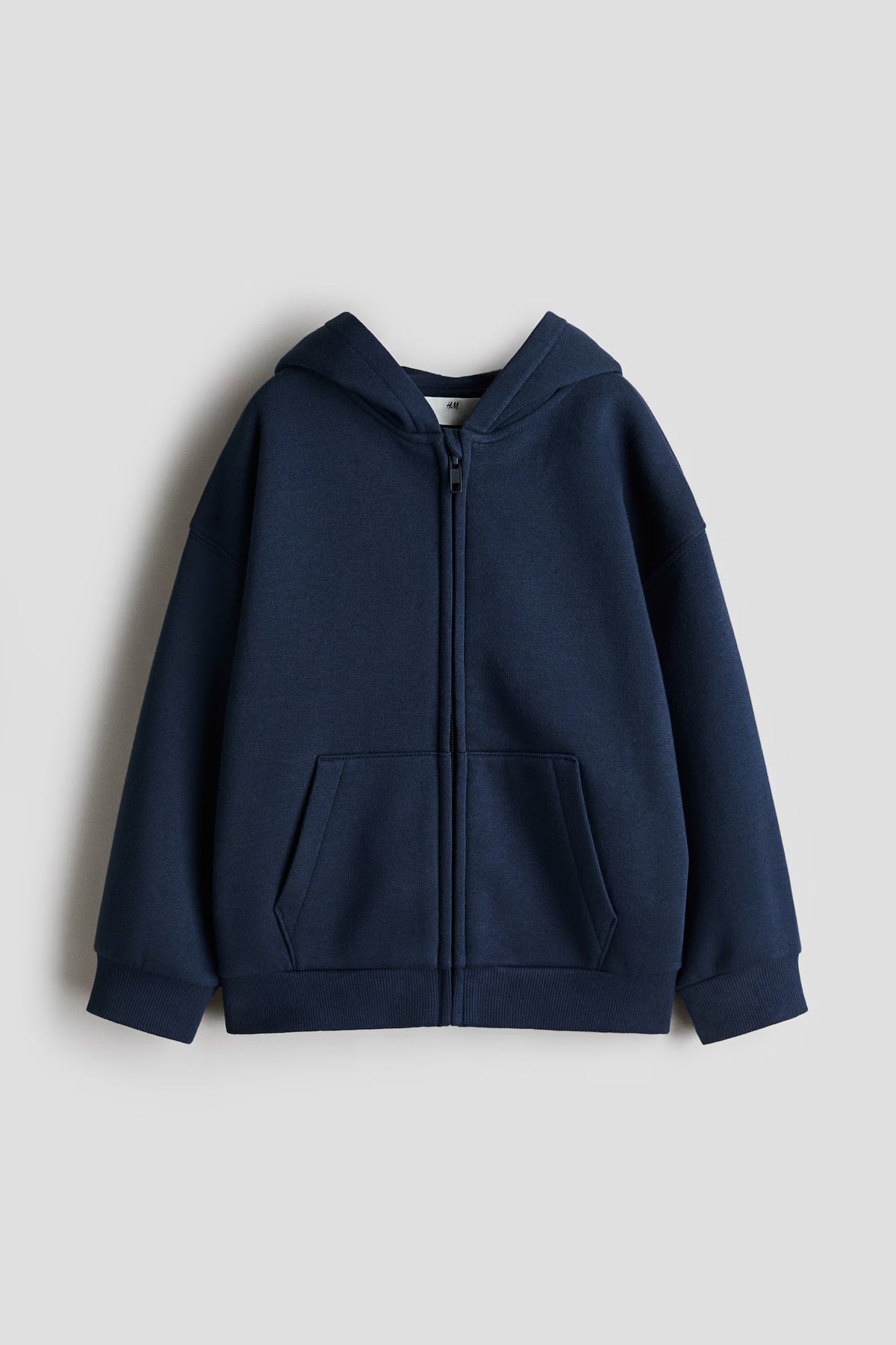 Hoodie zippé avec intérieur brossé H&M